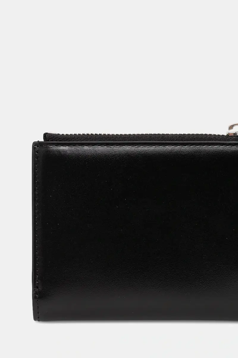 portafoglio in pelle 1DR 1DR BI-FOLD ZIP II donna colore nero X09888.PR818 miniatura 3