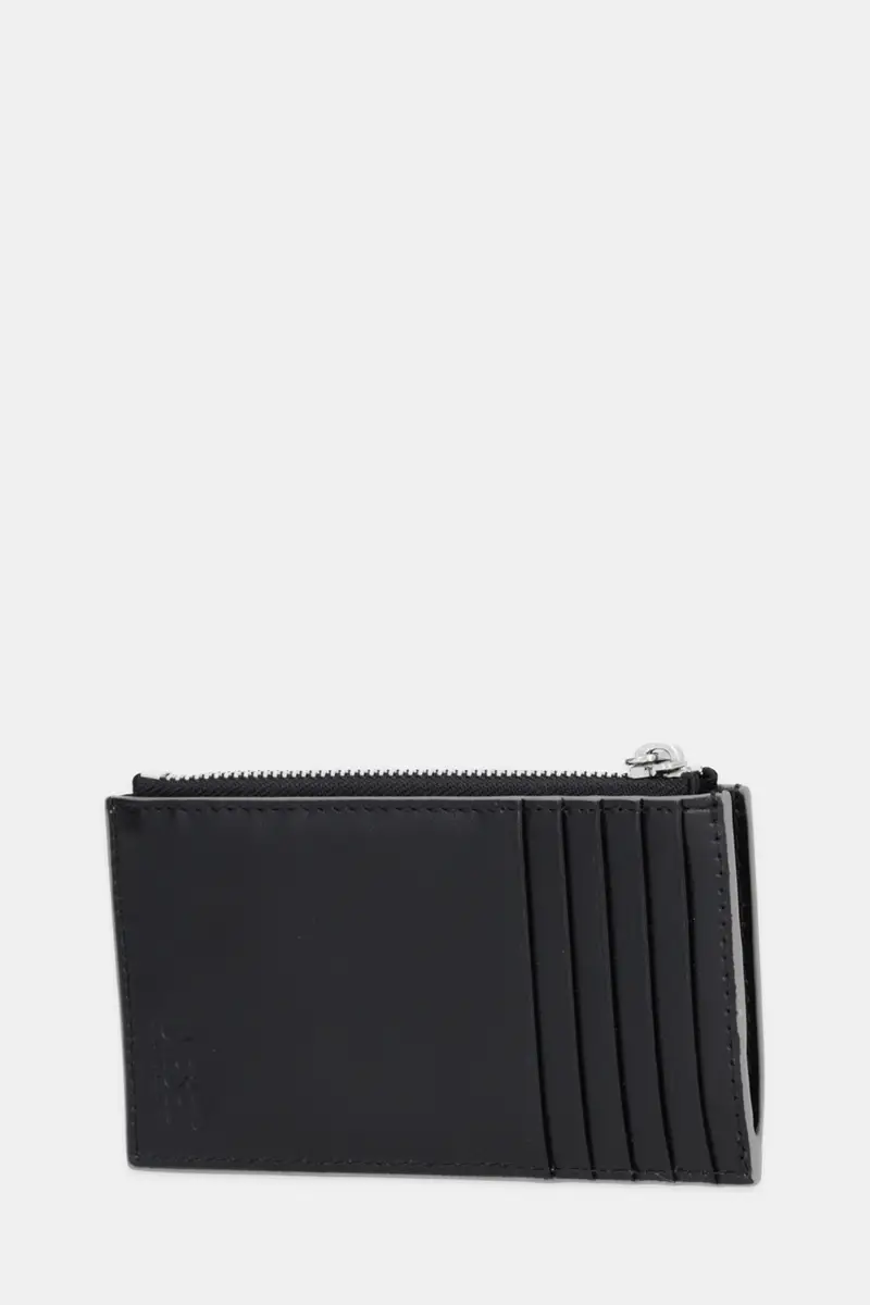 portafoglio in pelle 1DR 1DR CARD HOLDER III donna colore argento X10270.PS202 miniatura 2