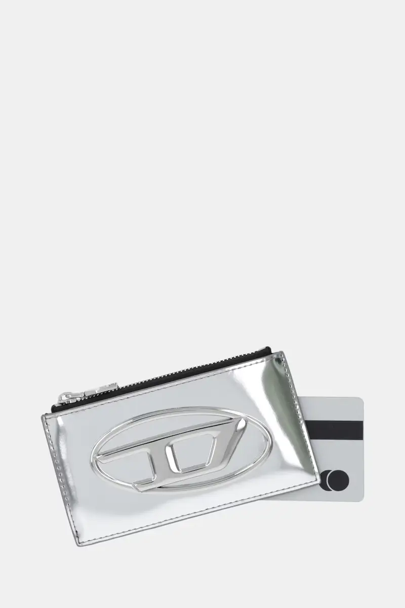 portafoglio in pelle 1DR 1DR CARD HOLDER III donna colore argento X10270.PS202 miniatura 3