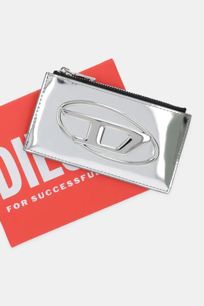 portafoglio in pelle 1DR 1DR CARD HOLDER III donna colore argento X10270.PS202 miniatura 4