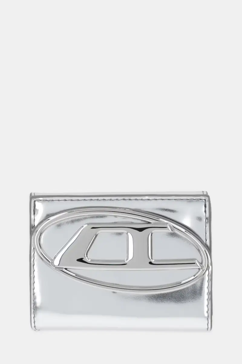 portafoglio in pelle 1DR 1DR TRI FOLD COIN XS II donna colore argento X09887.PS202