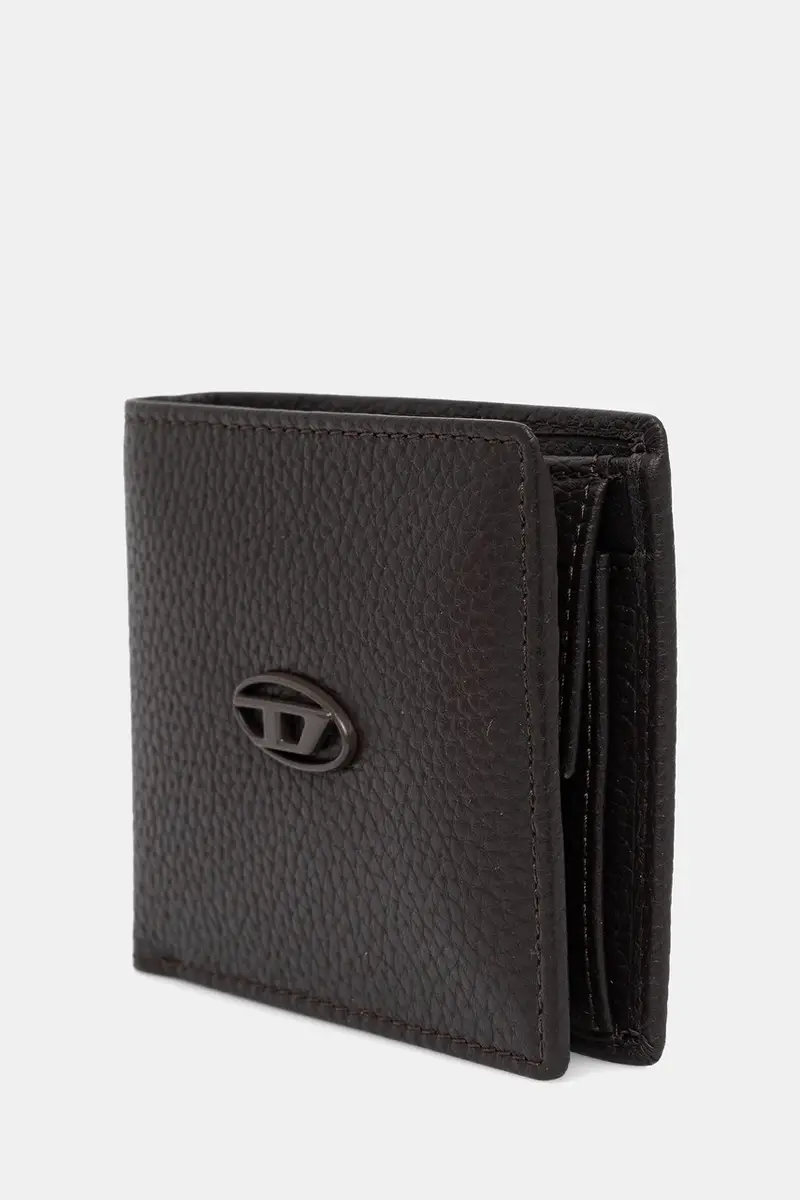 portafoglio in pelle BI FOLD COIN S uomo colore nero X08844.P0685 Marrone miniatura 2