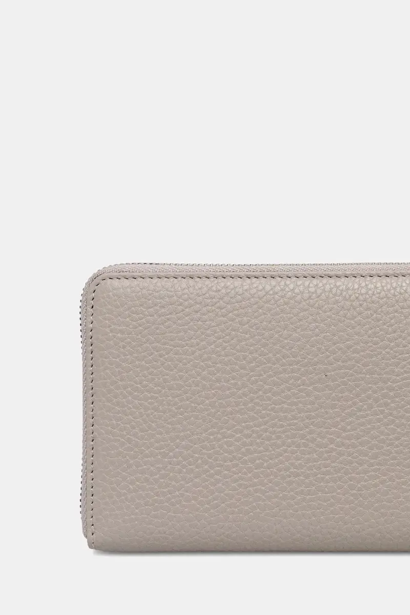 portafoglio in pelle HISSU EVO CONTINENTAL ZIP uomo colore grigio X09015.P0685 miniatura 3