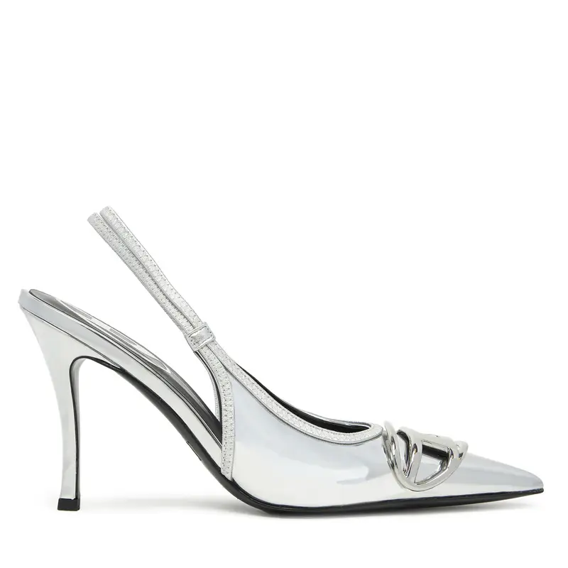 Scarpe stiletto Diesel Y02985 P1660 T9002 Argento