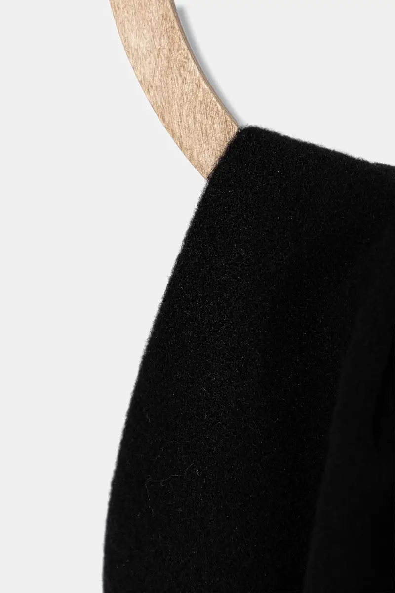 sciarpa in lana S-IMON uomo colore nero A17564.0AKBL miniatura 2