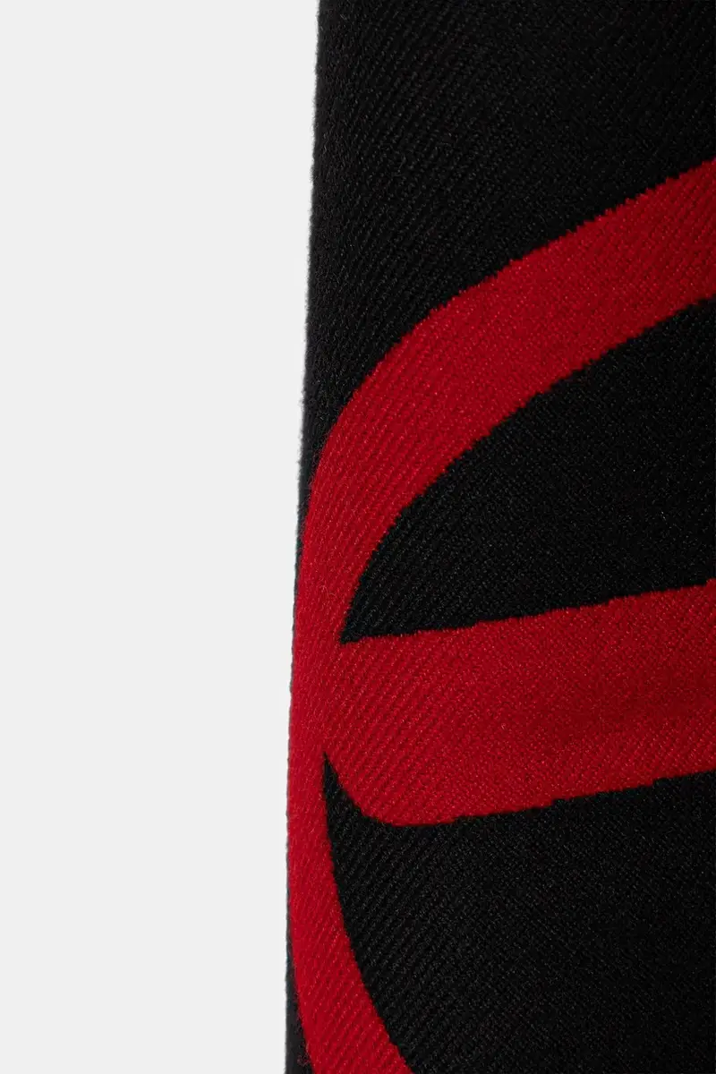 sciarpa in lana S-IMON uomo colore nero A17572.0AKBM miniatura 2