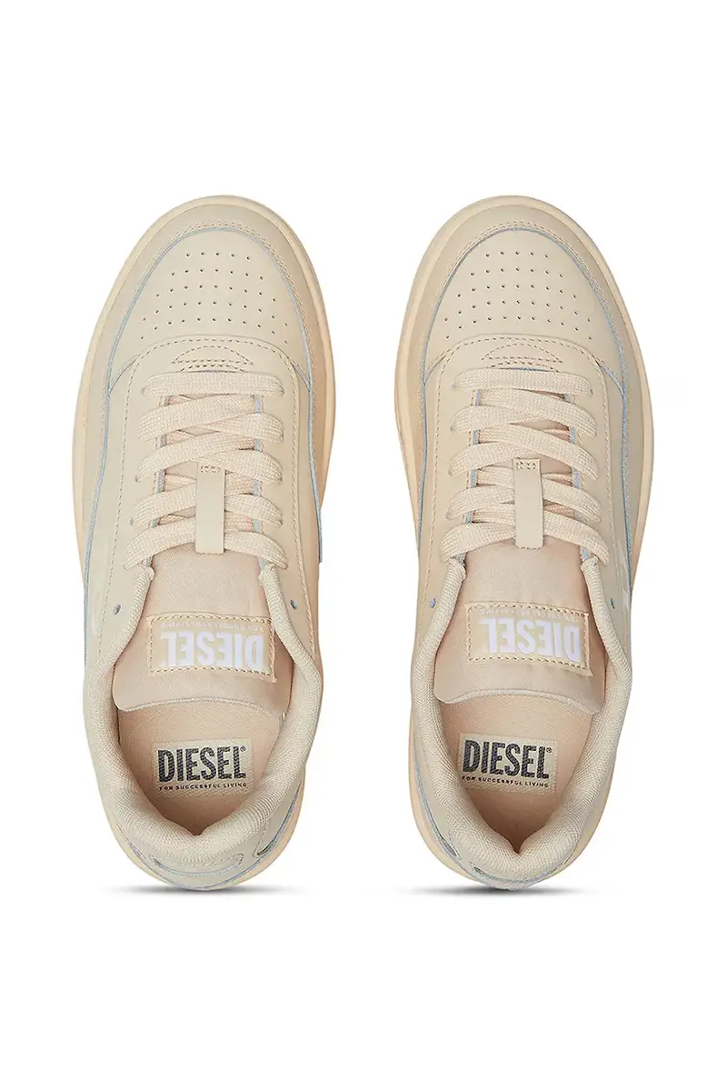 sneakers in pelle S-Tracker-D Low W colore beige Y03513-P5576-T2137 miniatura 4