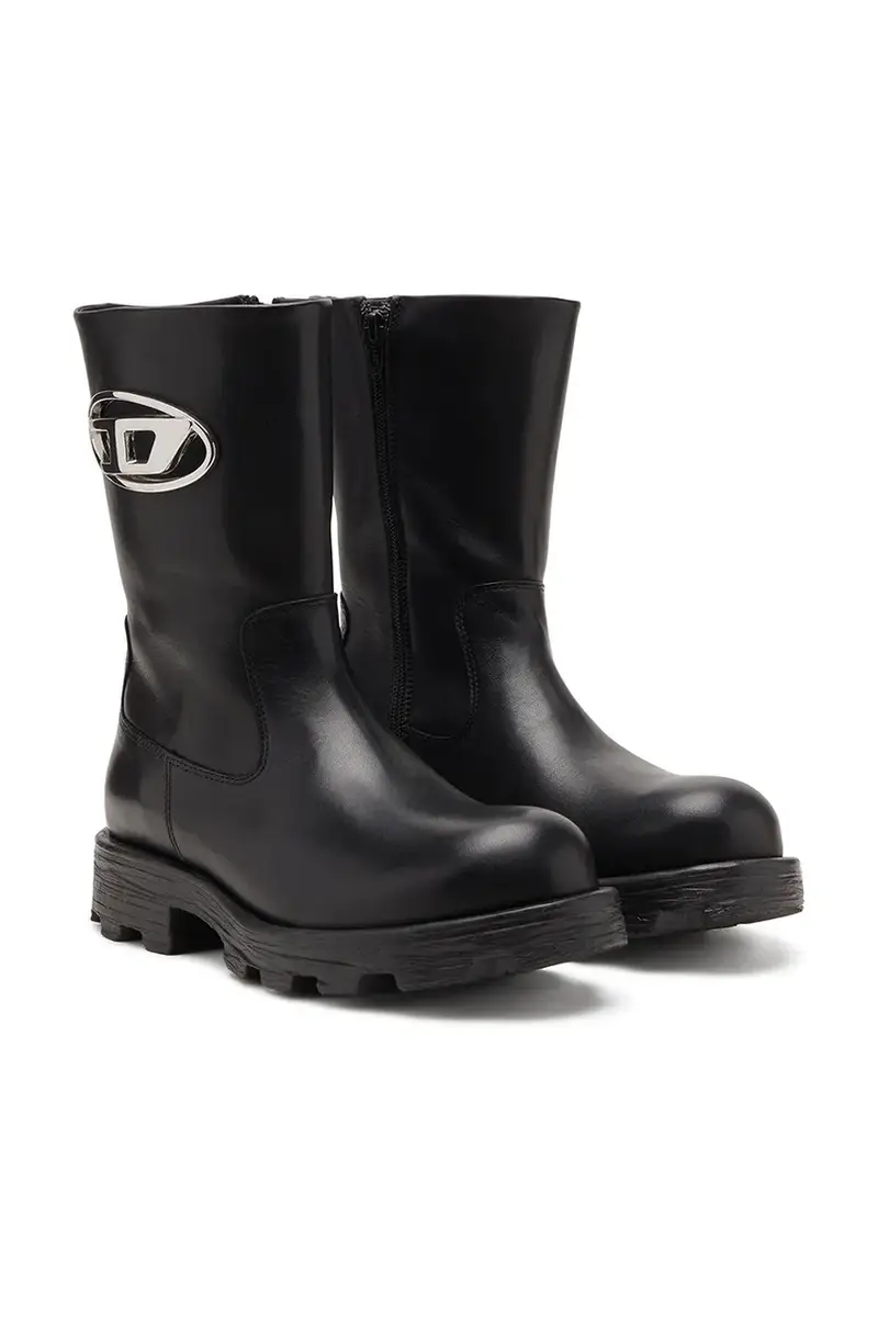 stivaletti alla caviglia D-Hammer Bkr D W donna colore nero Y03692-P4471-T8013 miniatura 2