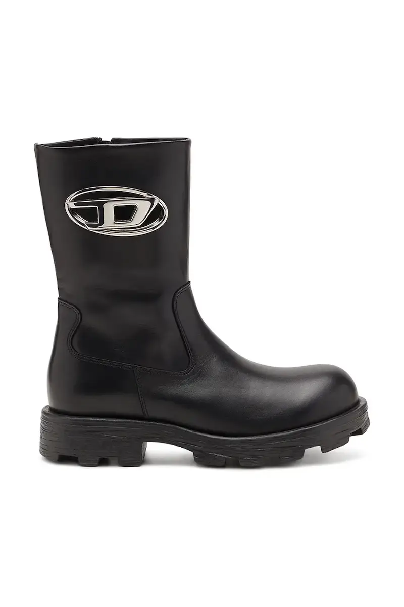 stivaletti alla caviglia D-Hammer Bkr D W donna colore nero Y03692-P4471-T8013