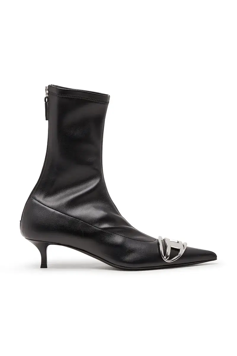 stivaletti alla caviglia D-Venus Kittie Bt donna colore nero Y03409-PR818-T8013