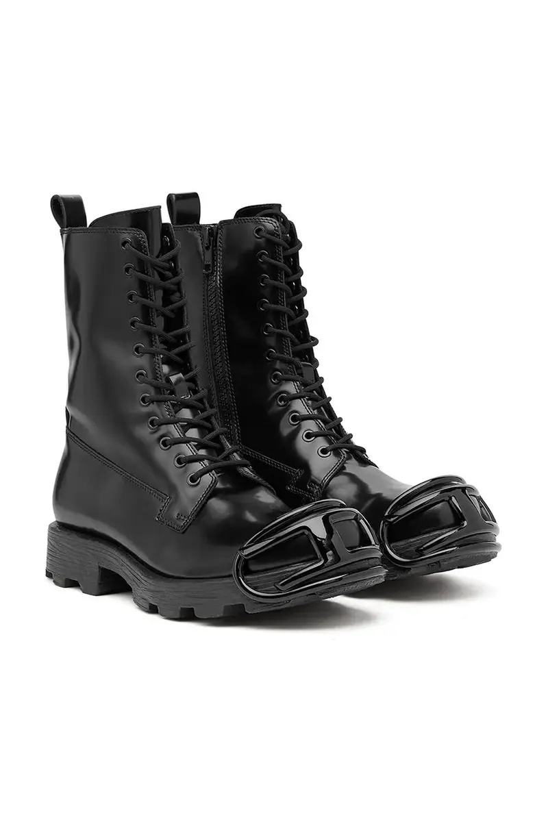 stivaletti alla caviglia in pelle D-Hammer Bt D donna colore nero Y03228-P4471-T8013 miniatura 2