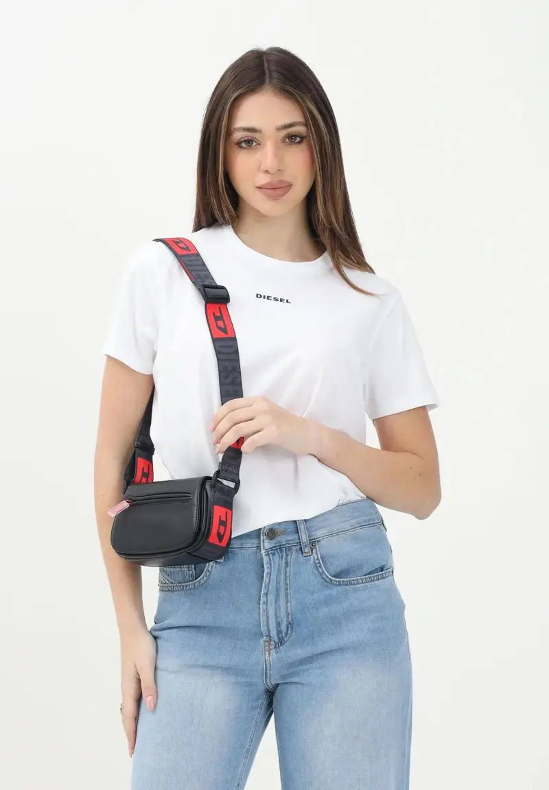 Diesel T-shirt Donna Nero 3103393 miniatura 2