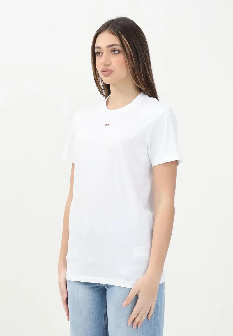 Diesel T-shirt Donna Bianco 921418