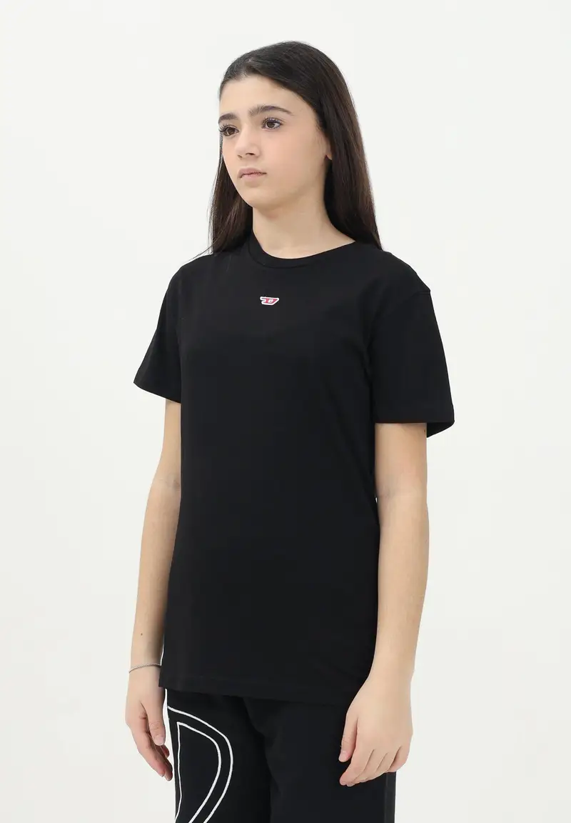 Diesel T-shirt Donna Nero 921684 miniatura 3