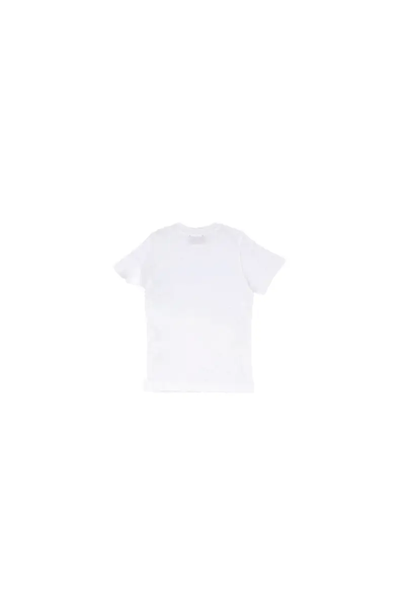 Diesel T-shirt Bambino Bianco 2953762 miniatura 2