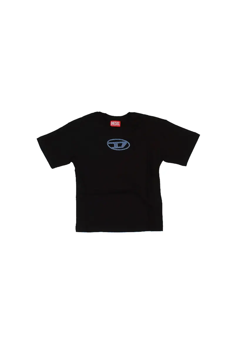 Diesel T-shirt Bambino Nero 4178416