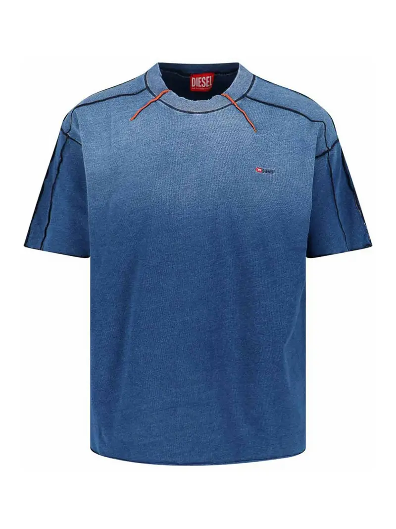 Diesel T-shirt Blu 4354889