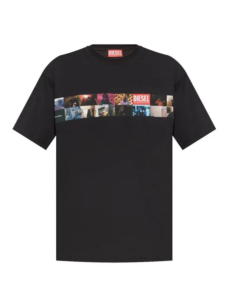 Diesel T-shirt Nero 3331245