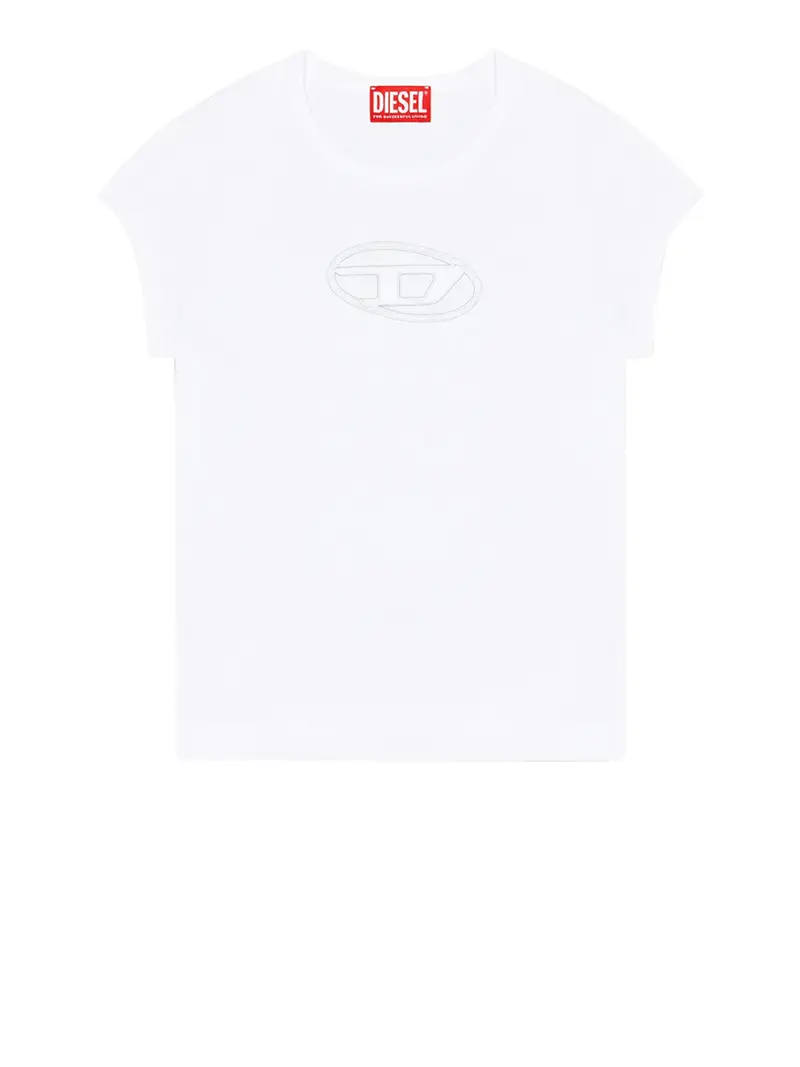 Diesel T-shirt Donna Rosso 3389492