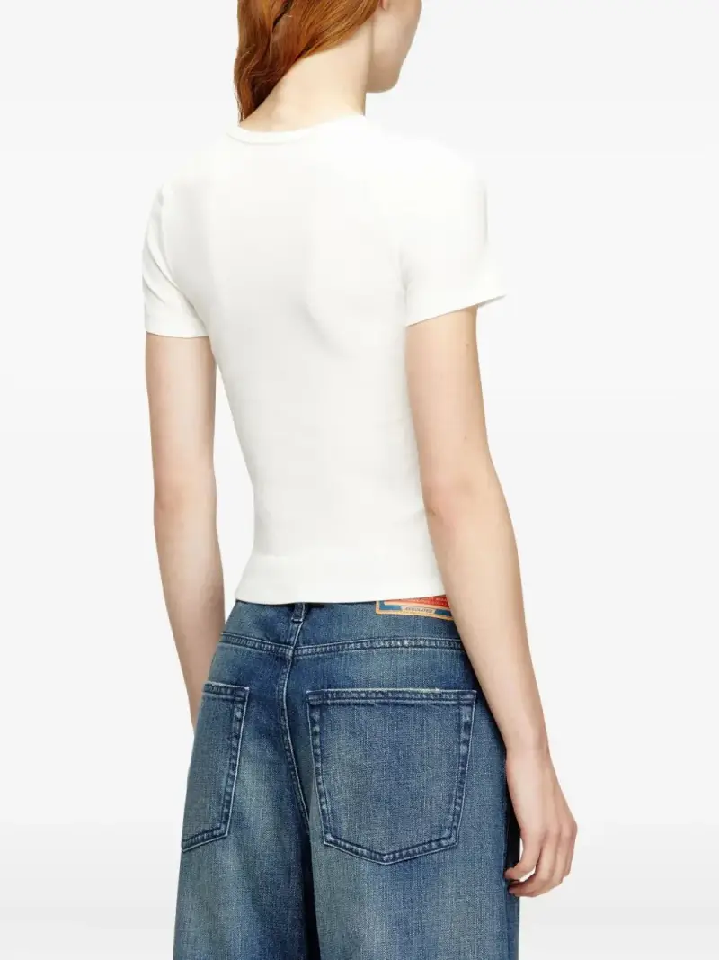 Diesel T-shirt Donna Bianco 4022561 miniatura 2