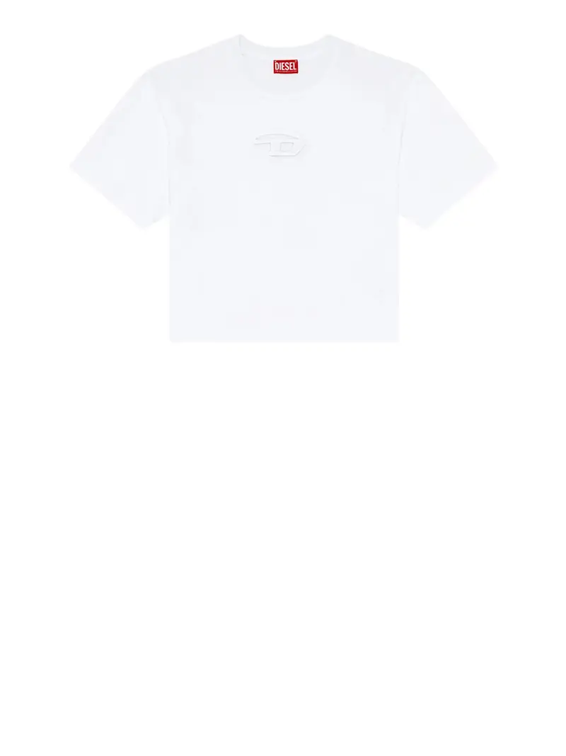 Diesel T-shirt Donna Bianco 3389506
