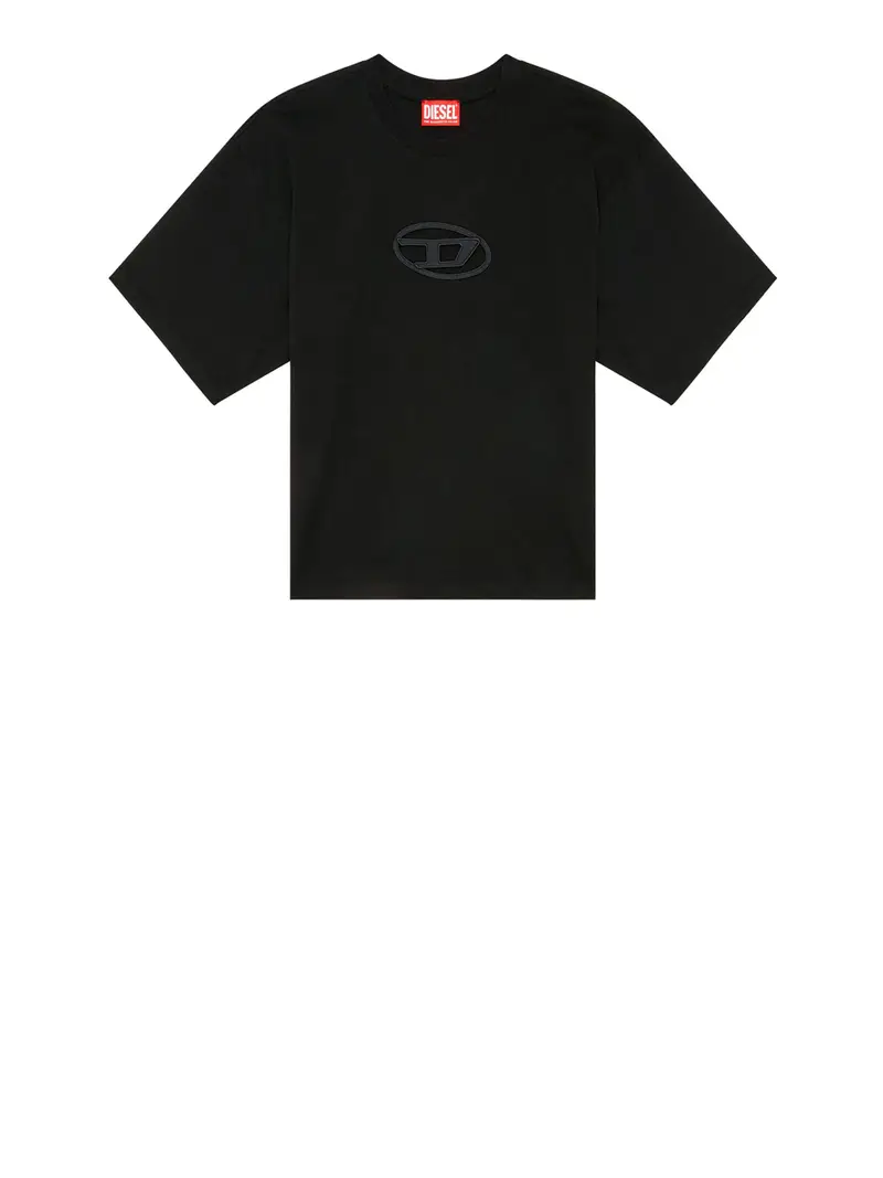 Diesel T-shirt Donna Nero 3389627