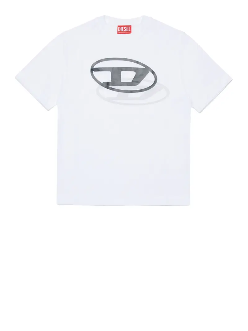 t-shirt diesel da bambino - bianco