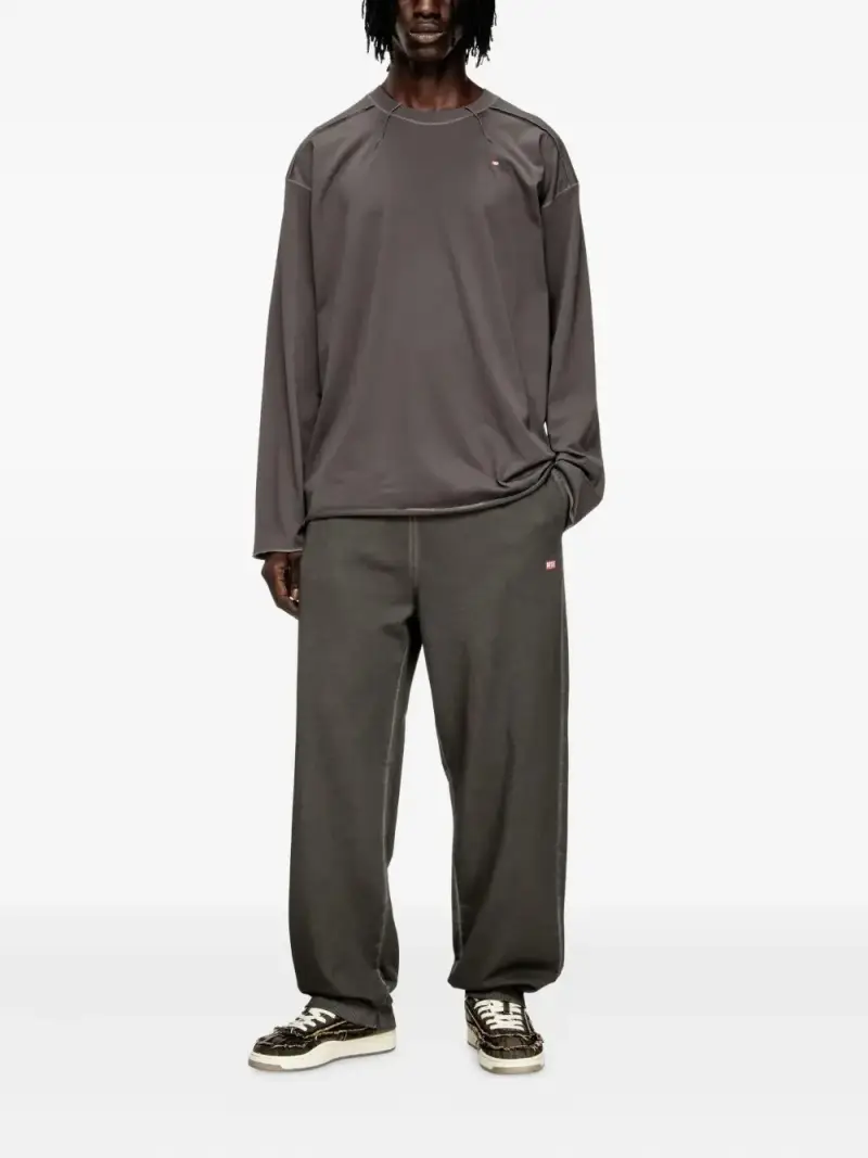 Diesel T-shirt Grigio 4021399 miniatura 3