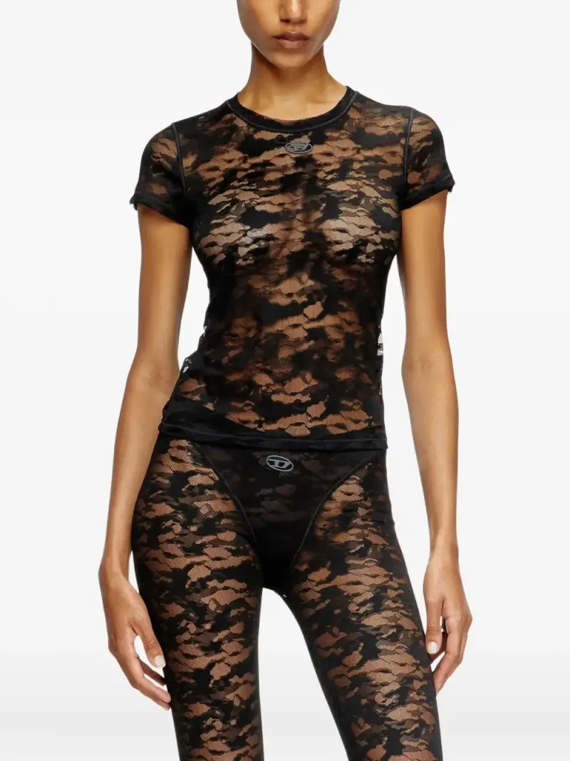 Diesel T-shirt Nero 4022556 miniatura 3