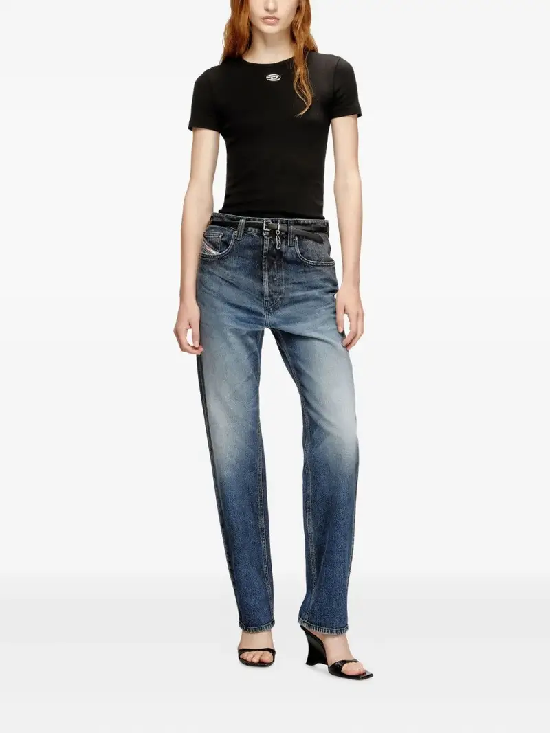 Diesel T-shirt Donna Nero 3791311