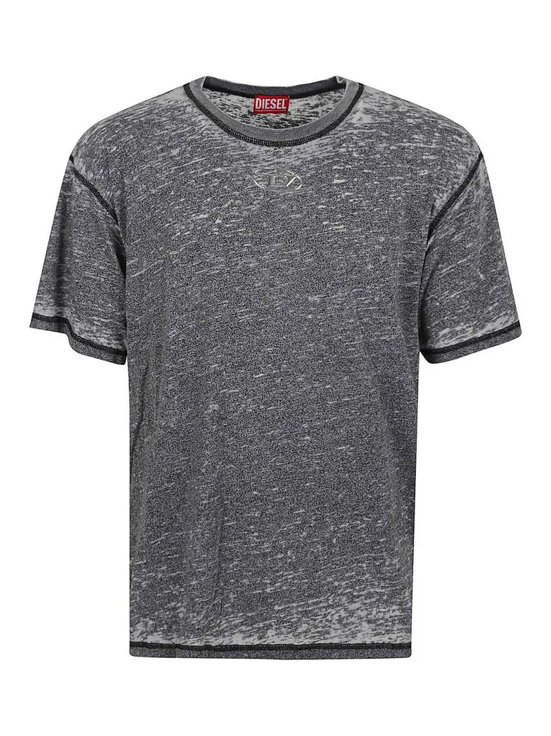 Diesel T-shirt Grigio 4067119