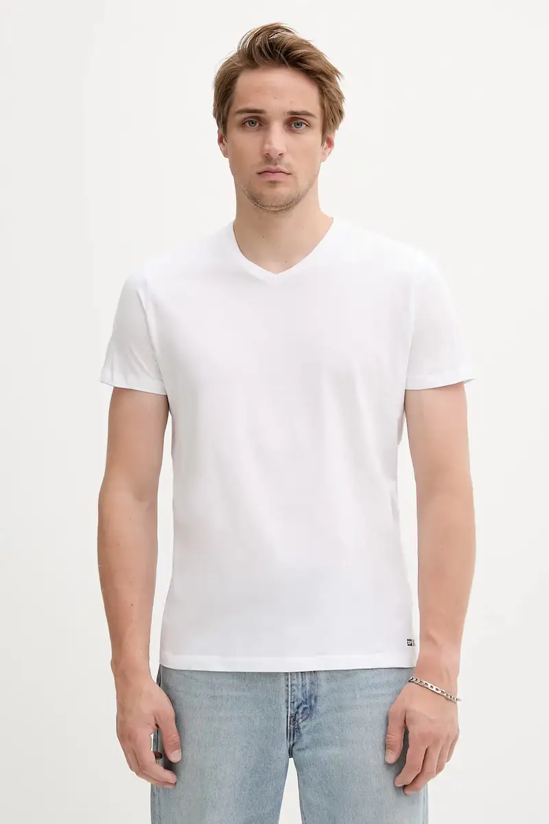 Diesel T-shirt Uomo Bianco 3243189