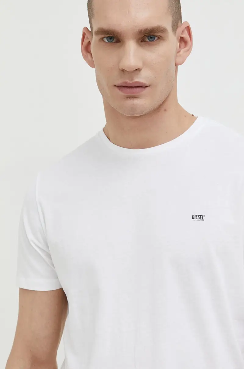 Diesel T-shirt Uomo Bianco 3242787 miniatura 4