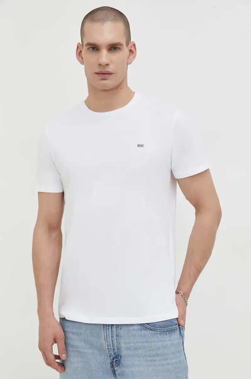 Diesel T-shirt Uomo Bianco 3242787