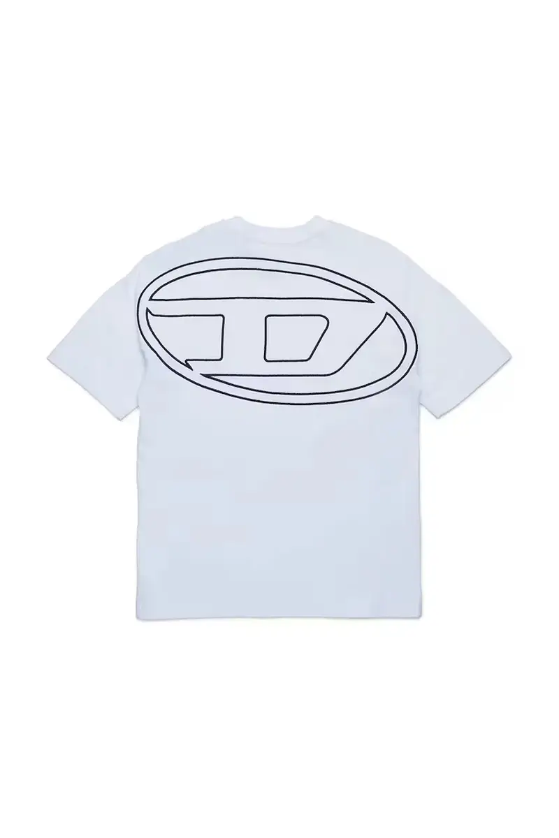 Diesel T-shirt Bianco 3300740 miniatura 2