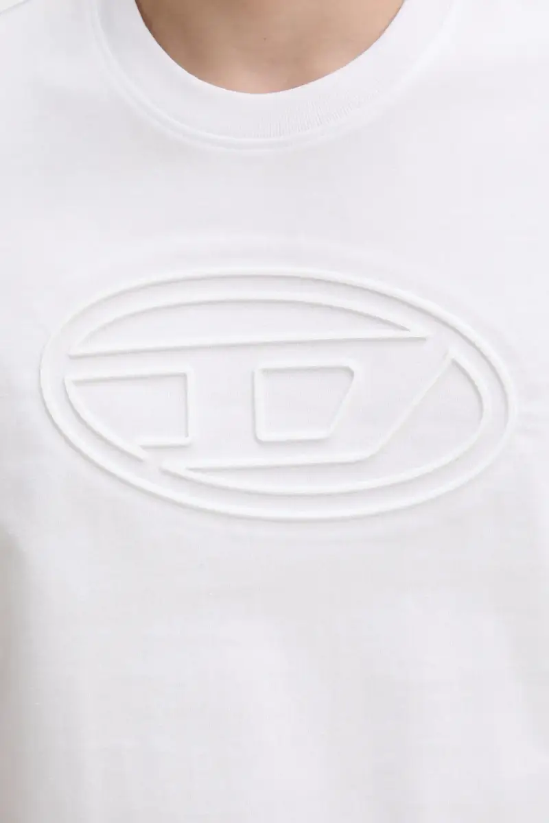 Diesel T-shirt Uomo Bianco 3243190 miniatura 5