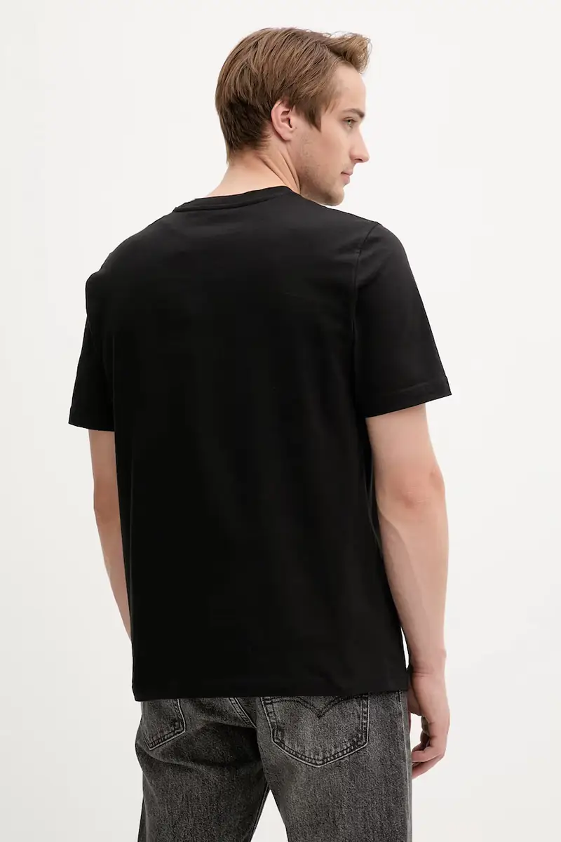 Diesel T-shirt Uomo Nero 3264558 miniatura 3