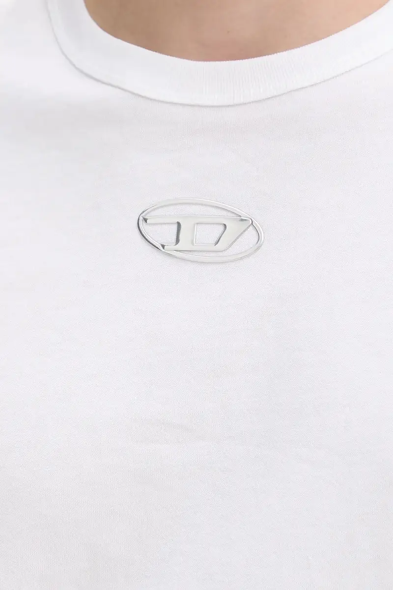 Diesel T-shirt Uomo Bianco 3243192 miniatura 5