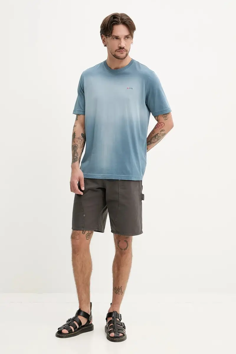 Diesel T-shirt Uomo Grigio 3249882 miniatura 2