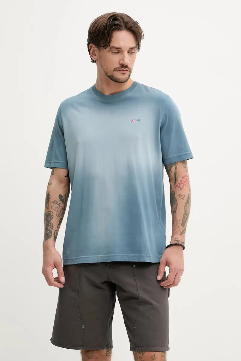 Diesel T-shirt Uomo Grigio 3249882