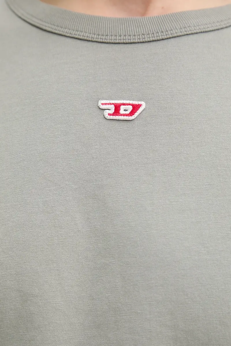 Diesel T-shirt Uomo Verde 3349744 miniatura 5