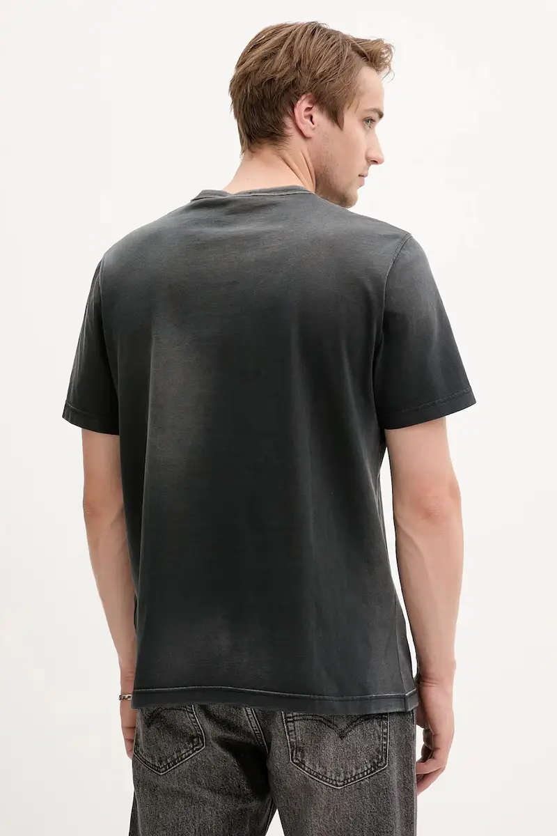 Diesel T-shirt Uomo Nero 3264546 miniatura 3