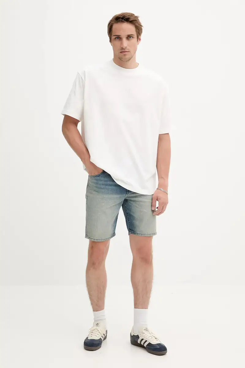 Diesel T-shirt Uomo Bianco 3243193 miniatura 2