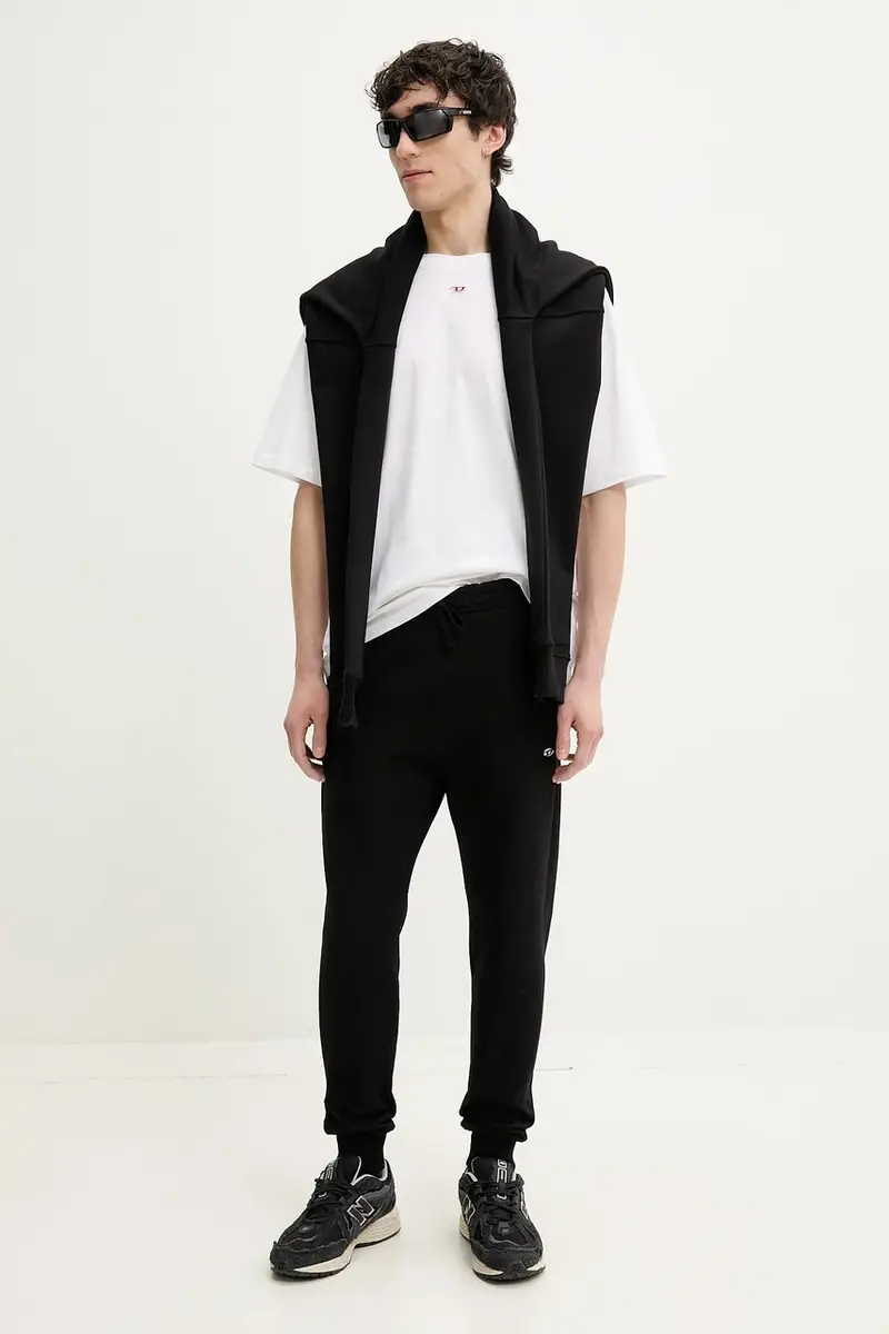 t-shirt in cotone T-BOXT-D colore bianco A14929.0GRAI miniatura 3