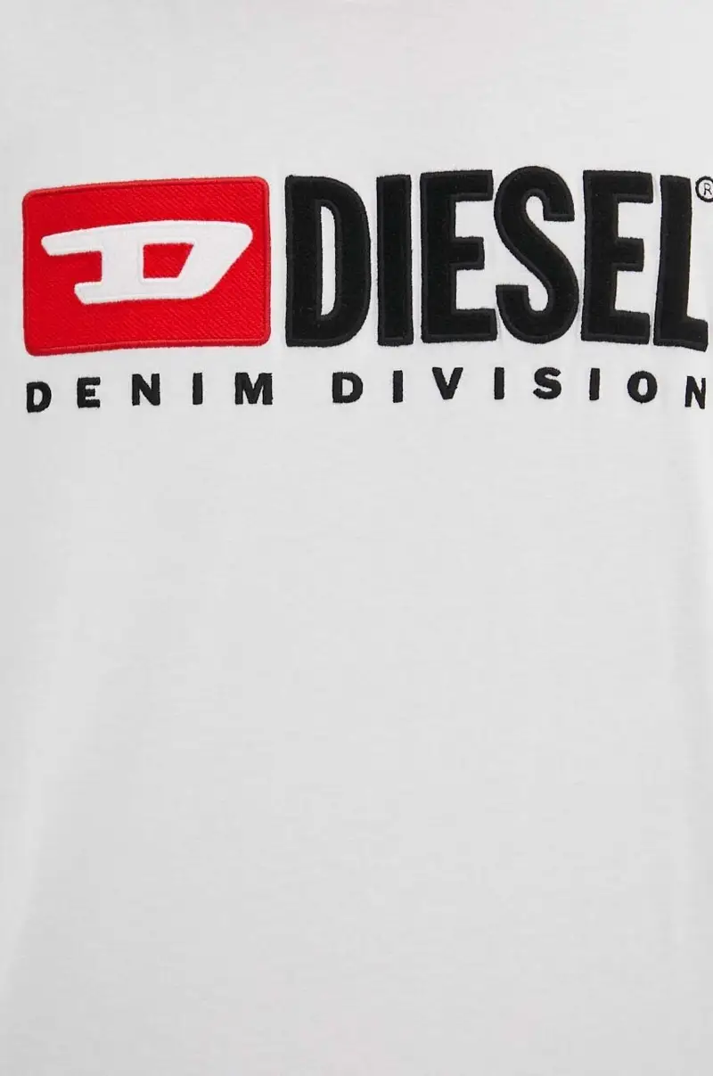 Diesel T-shirt Uomo Bianco 3527417 miniatura 5