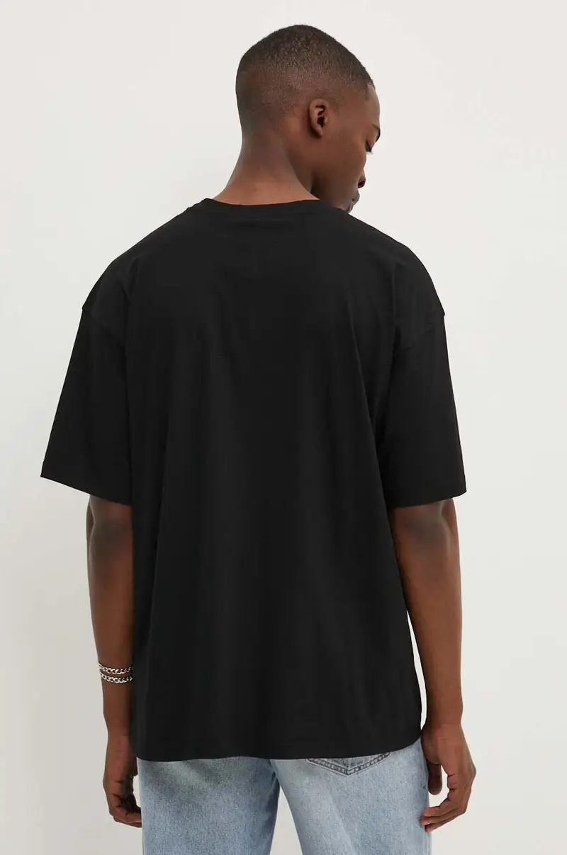 Diesel T-shirt Uomo Nero 3262197 miniatura 3