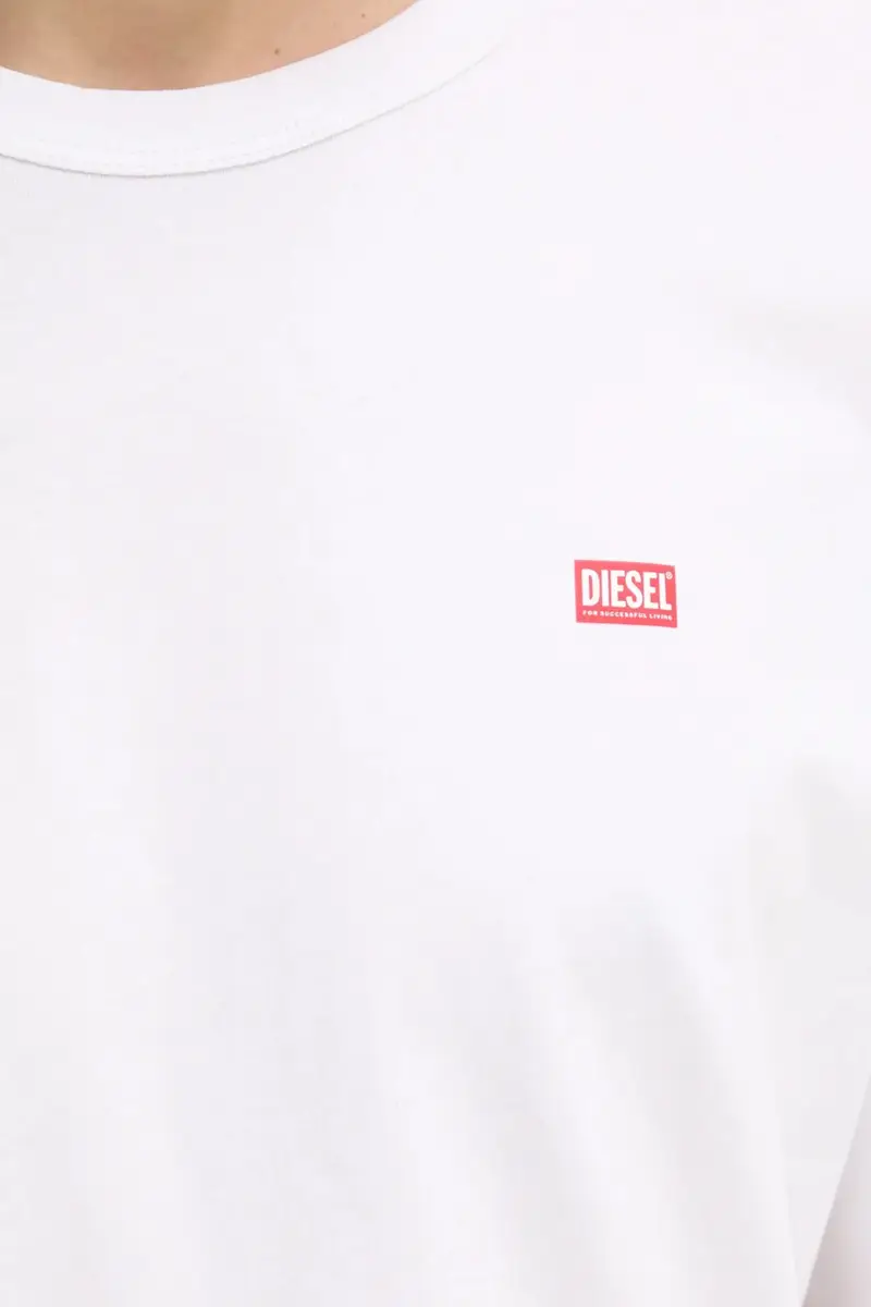 Diesel T-shirt Uomo Bianco 3242874 miniatura 5