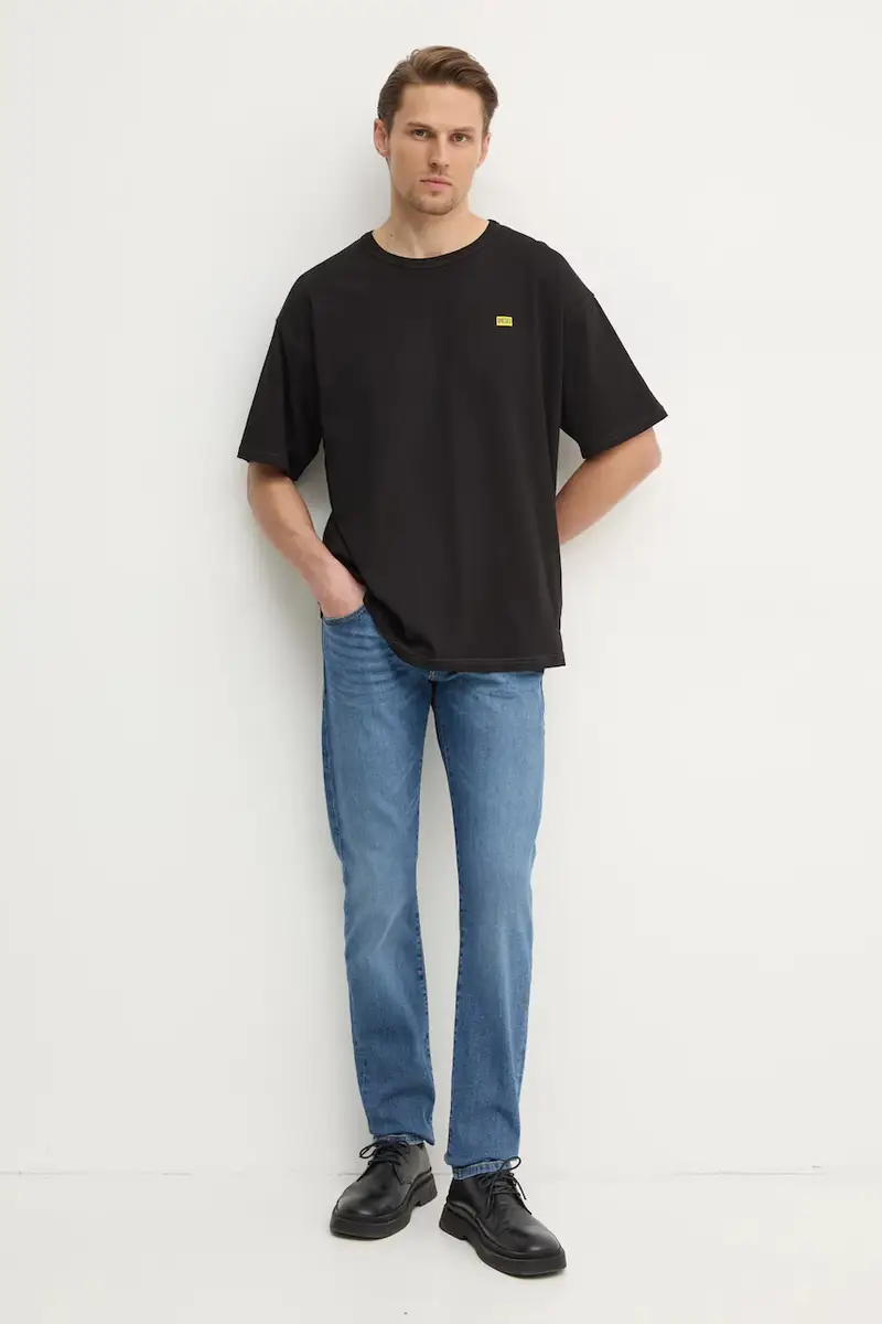 Diesel T-shirt Uomo Nero 3327394 miniatura 2