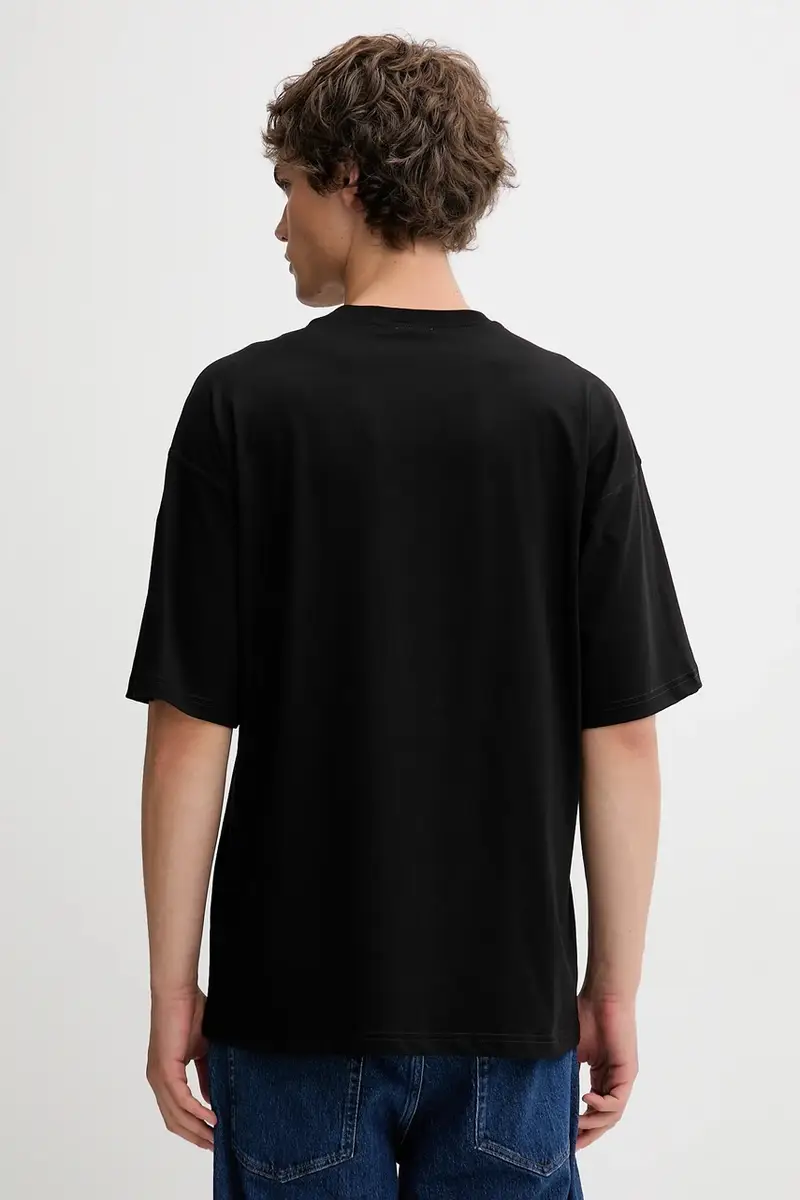 Diesel T-shirt Uomo Nero 3647924 miniatura 3