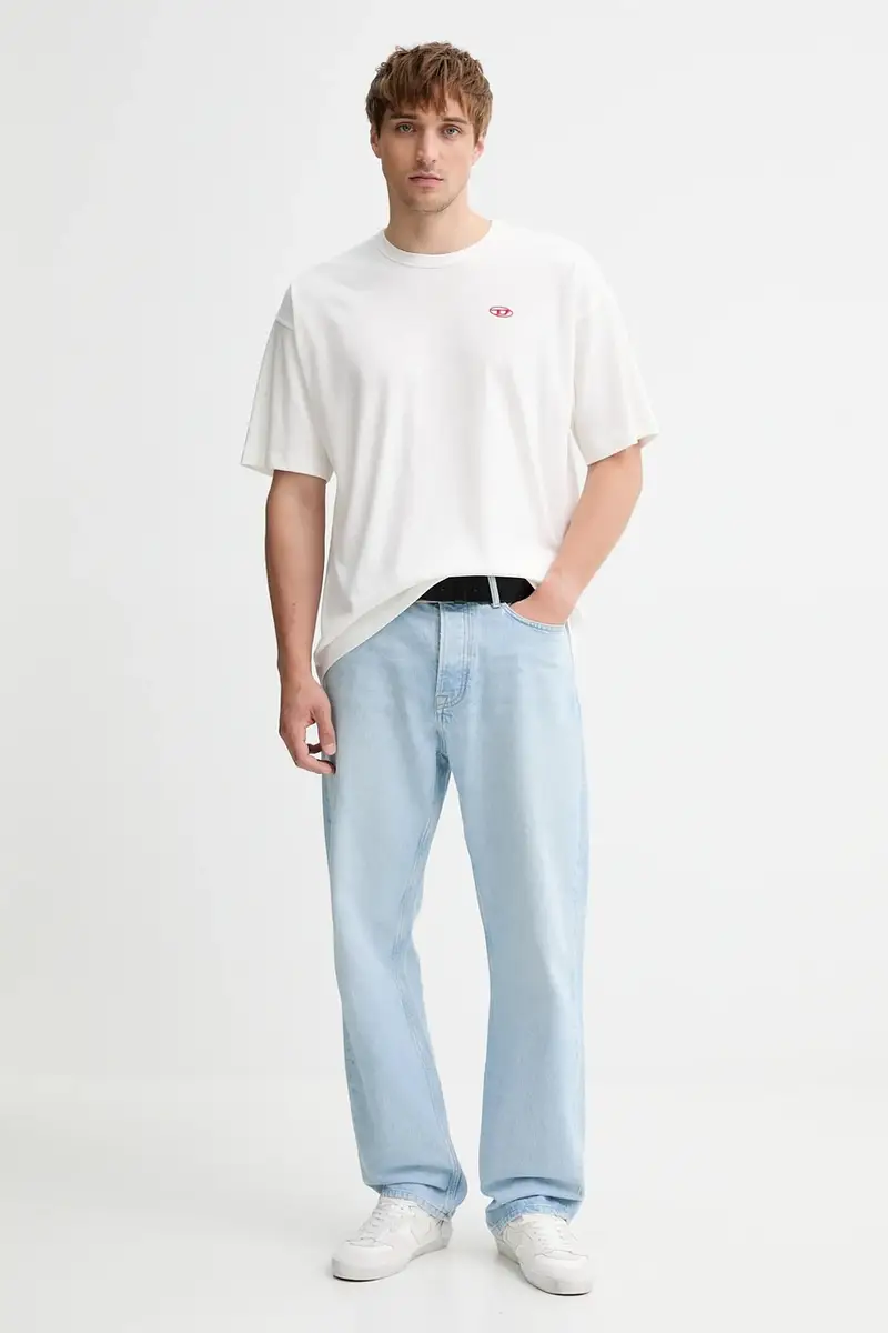 Diesel T-shirt Uomo Bianco 3243293 miniatura 2